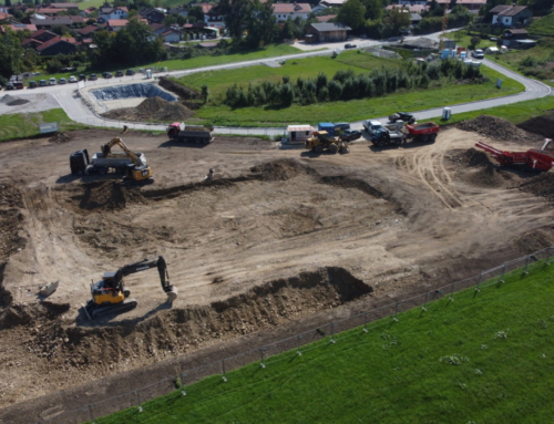 Spatenstich in Rottau: Wir bauen ein neues Betriebsgebäude!